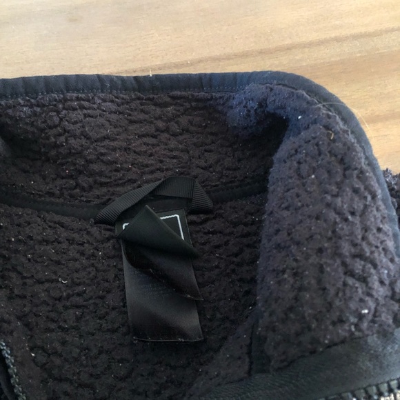 North Face zip fluffy fleece jacket - Picture 5 of 15